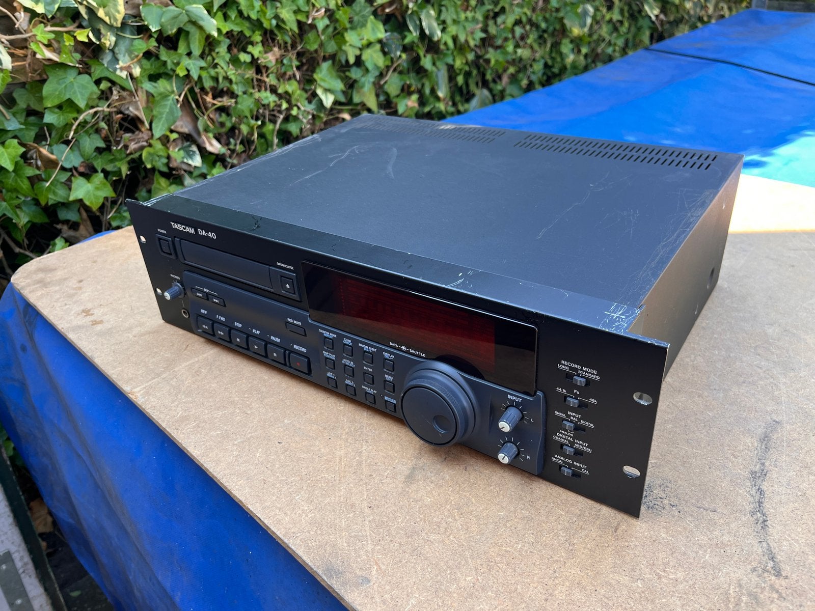 Tascam DA-40 dat recorder, Ophalen, Gebruikt, Audio
