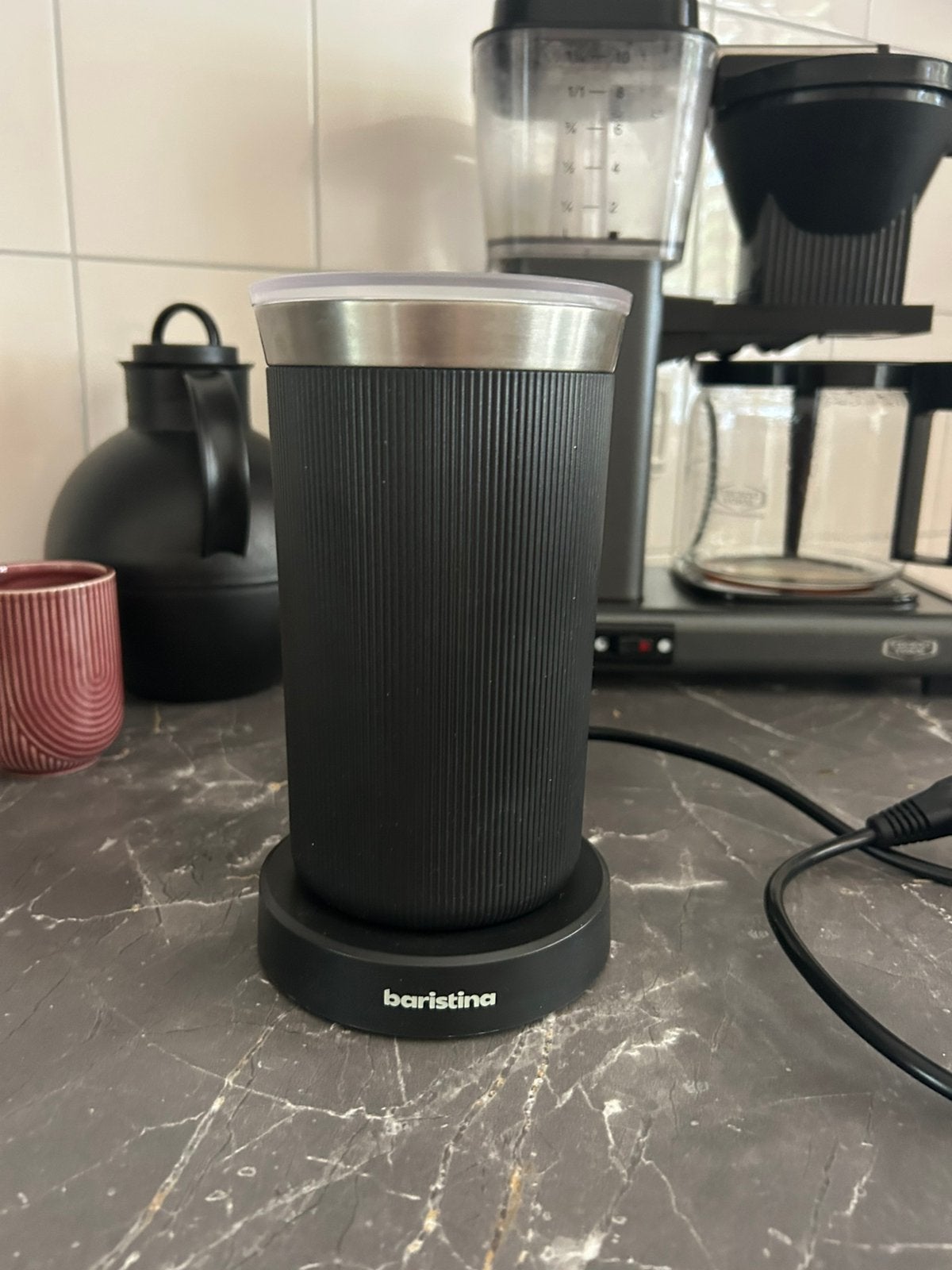 Baristina melkopschuimer, Ophalen, Zo goed als nieuw