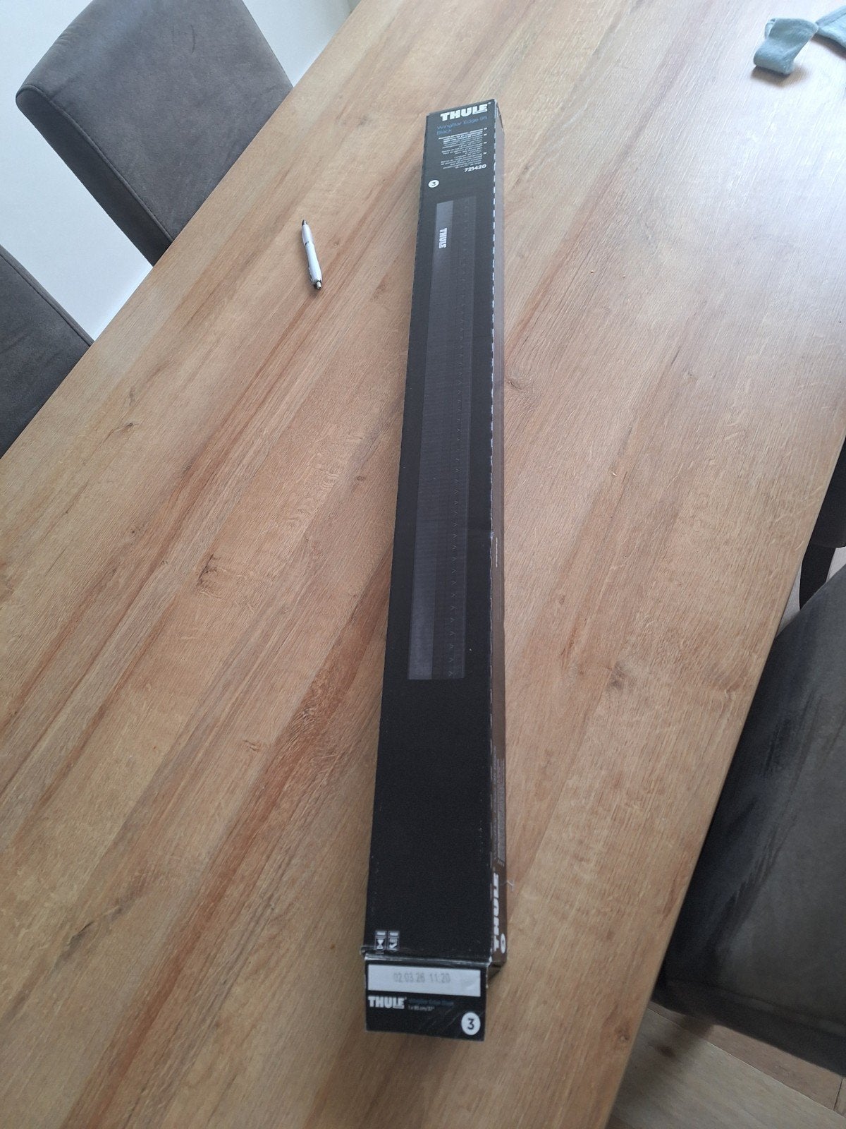 Thule WingBar Edge 95 Black dakdragers (nieuw, losse stang), Ophalen of Verzenden, Nieuw