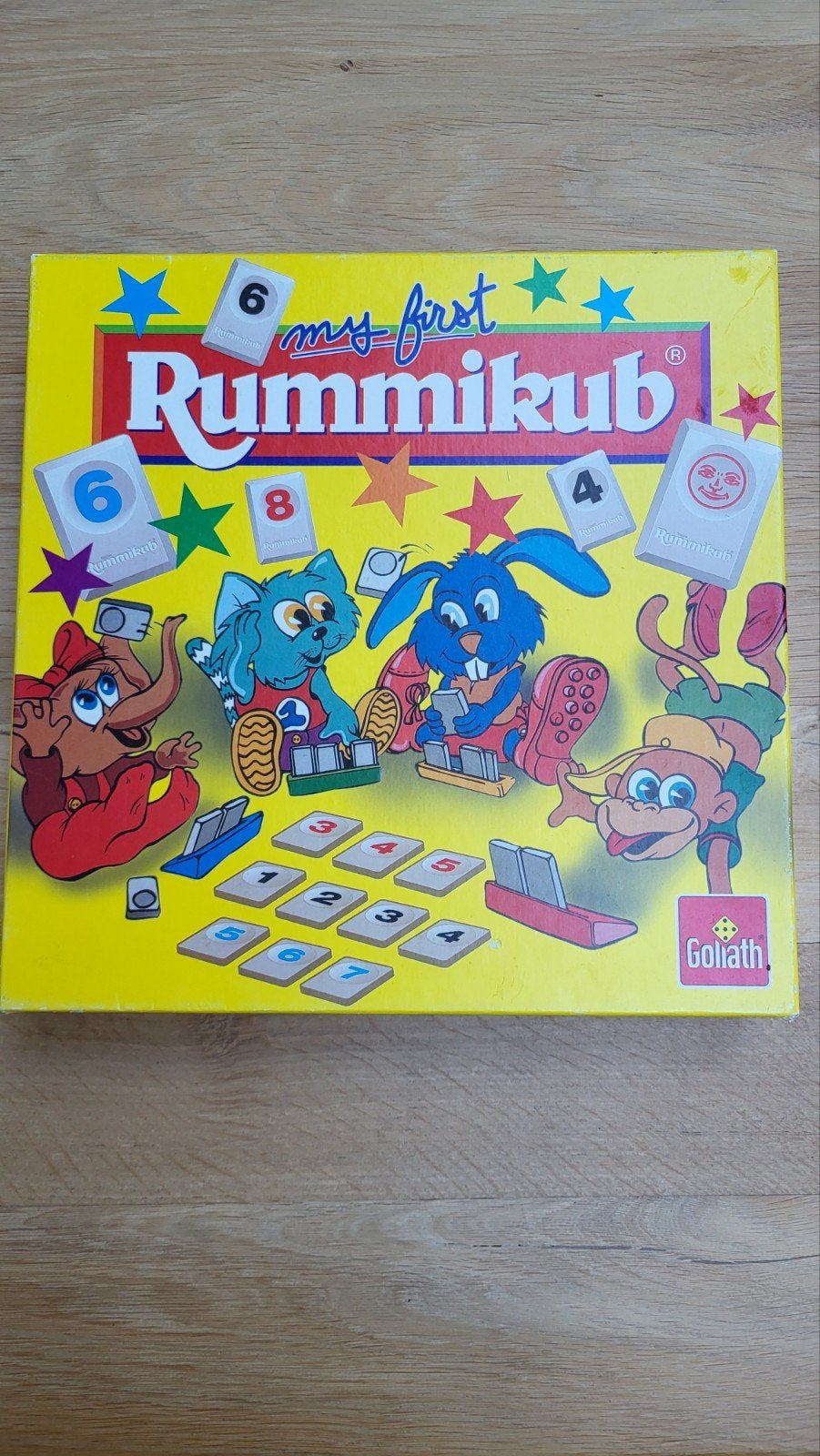 My First Rummikub - Educatief Spel voor Kinderen, Drie of vier spelers, Ophalen of Verzenden, Gebruikt, Goliath