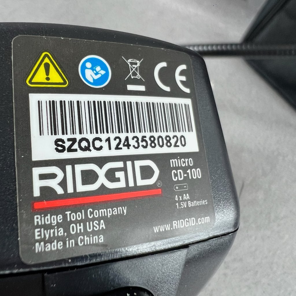 Ridgid Micro CD-100 Gasmeter | in hoes met batt | 412075, Ophalen of Verzenden, Zo goed als nieuw, Vocht of Vloeistof