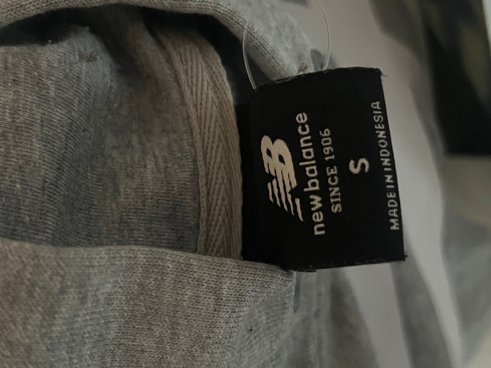 New Balance Hoodie Grijs Maat S, Ophalen of Verzenden, Zo goed als nieuw, Maat 46 (S) of kleiner, Grijs