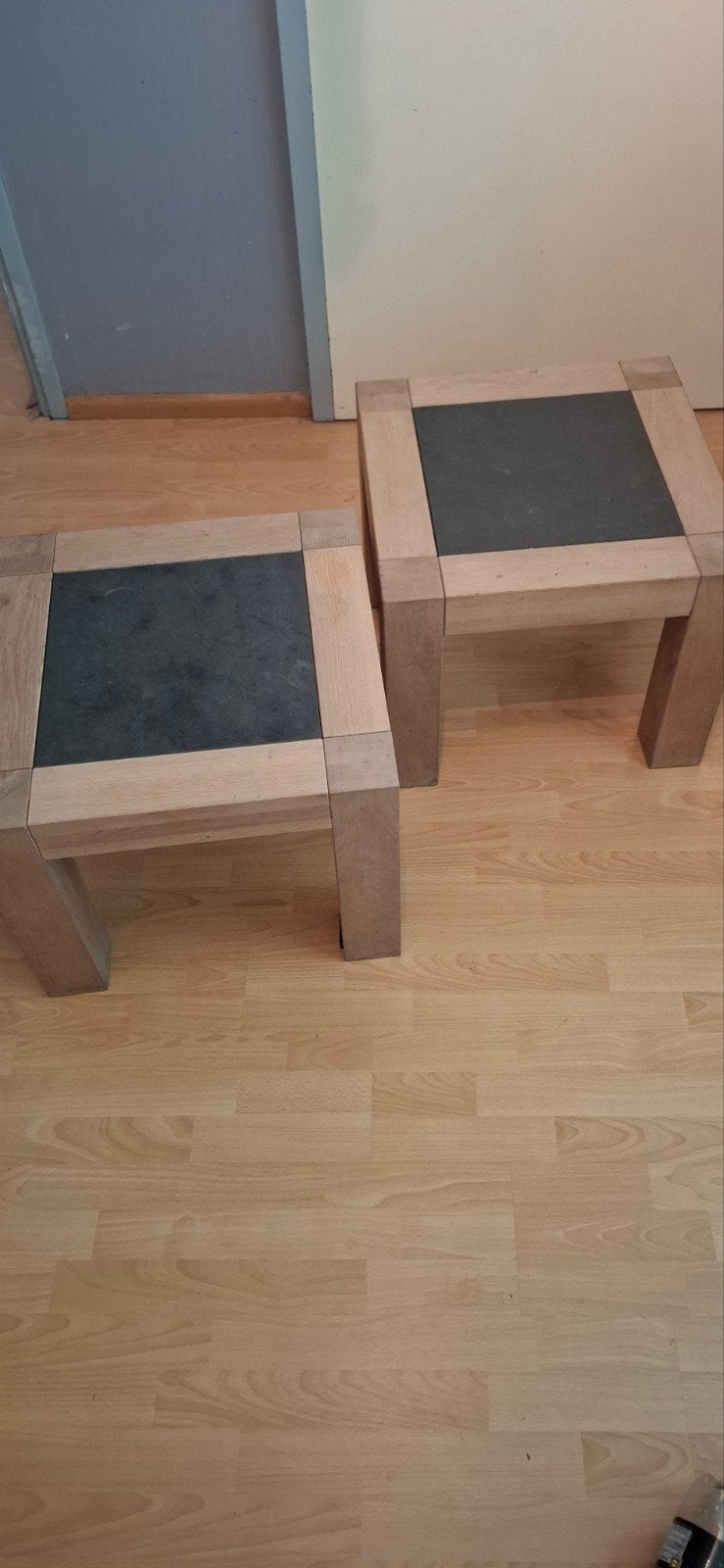2 salontafels gratis, Ophalen, Gebruikt, 50 tot 100 cm, Vierkant