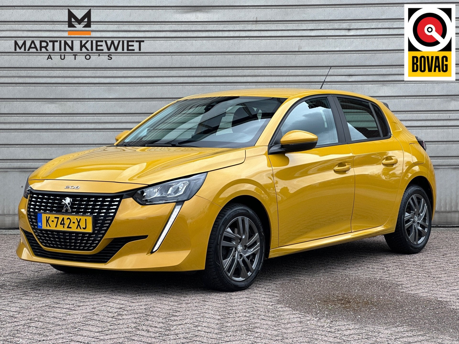Peugeot 208 1.2 PureTech 100pk Active|Navigatie|PDC|Cruise|A, Auto's, Voorwielaandrijving, Gebruikt, Handgeschakeld, 3 cilinders