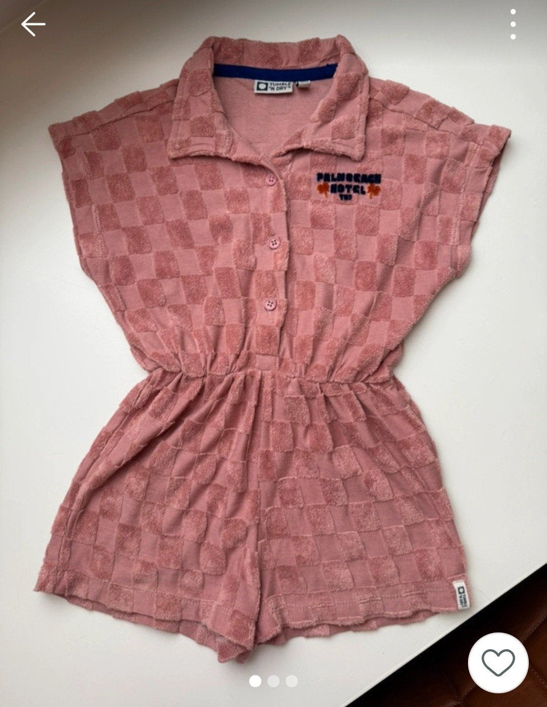 Tumble'n dry Playsuit jumpsuit nieuwstaat mt 104 110, Kinderen en Baby's, Tumble 'n Dry, Overige typen, Meisje, Ophalen of Verzenden