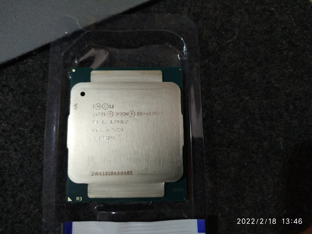 Intel Xeon E5 1630 V3 Processor 3.70 GHz, 8-core, Nieuw, Intel Xeon, 2 tot 3 Ghz