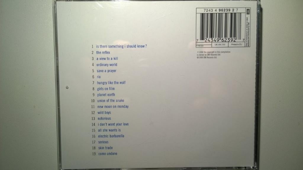 Duran Duran - Greatest, Ophalen of Verzenden, 1980 - 1989, Zo goed als nieuw