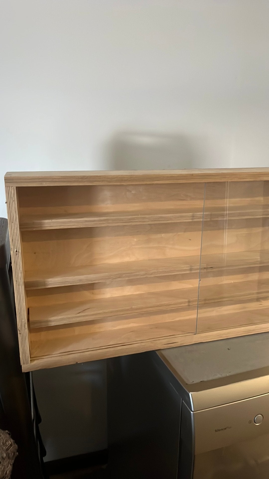 Actiefiguren, auto’s, treinen etc vitrine kast, Ophalen, Zo goed als nieuw