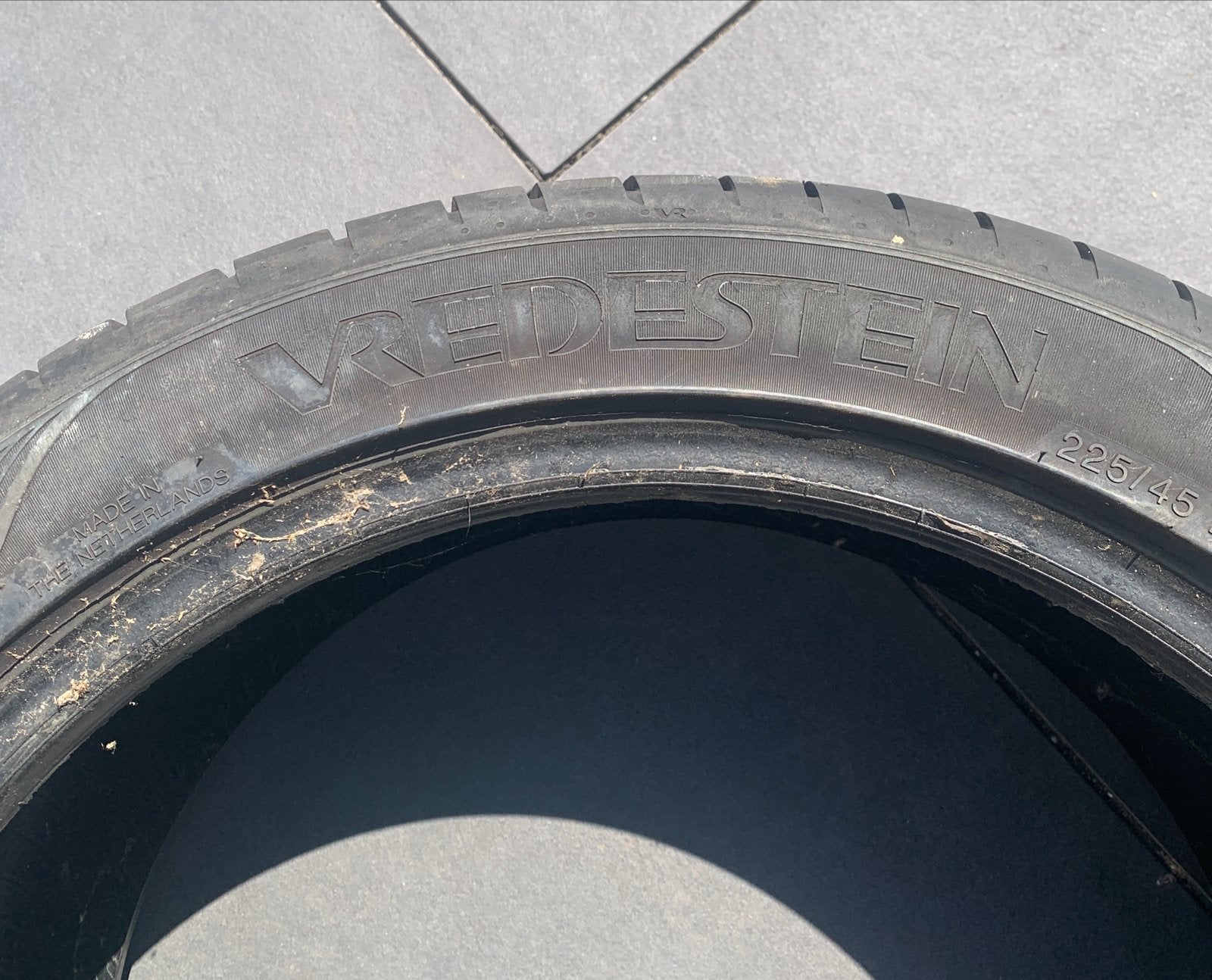 Vredestein Zomerband 225/45 ZR17 91Y, Ophalen