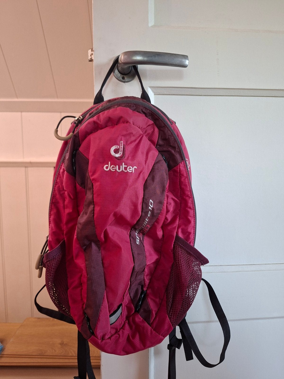Deuter Speed Lite 10 rugzak - rood, Sieraden, Tassen en Uiterlijk, Overige merken, Gebruikt, Ophalen of Verzenden, Minder dan 25 cm