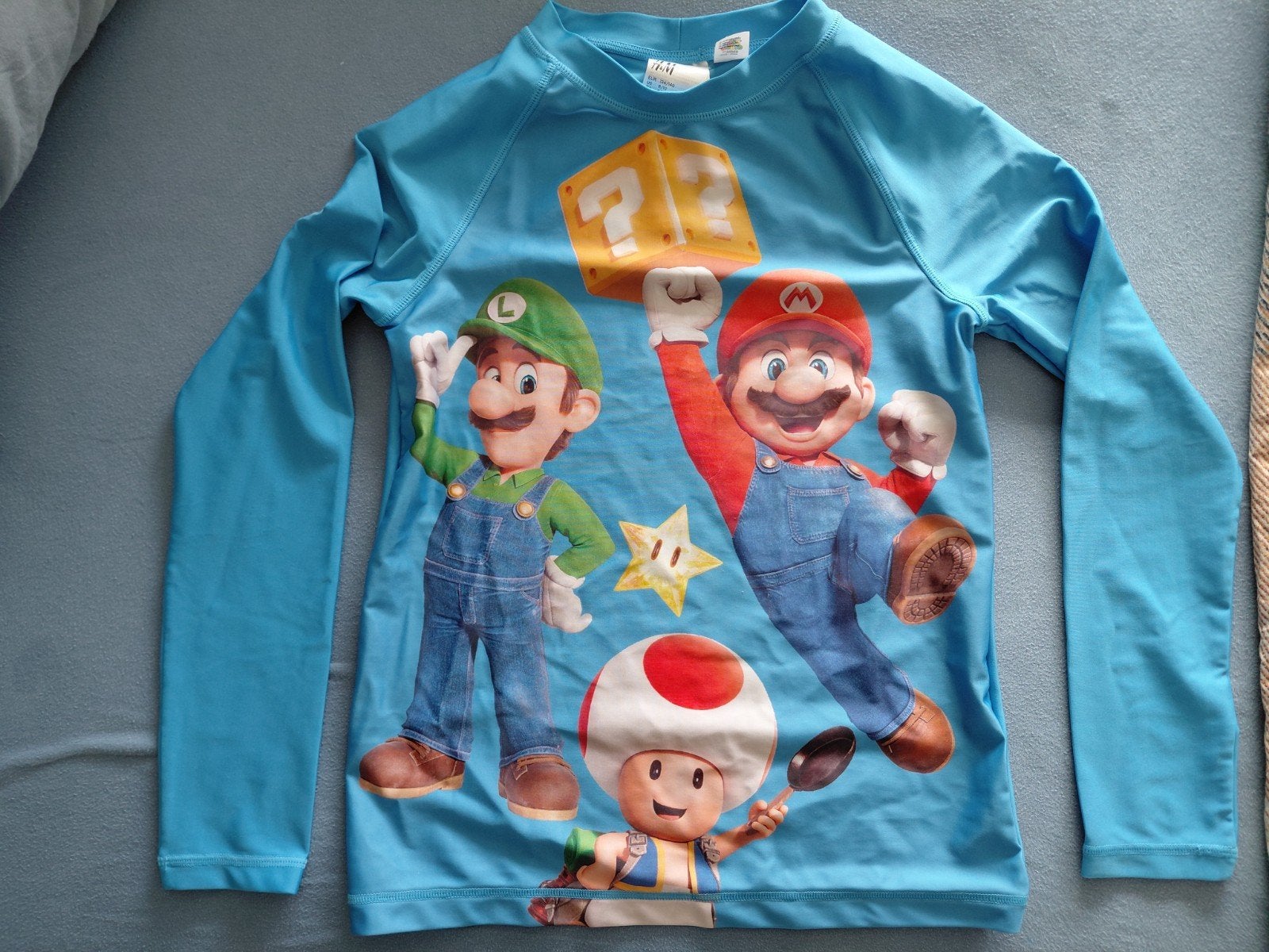 Super mario uv shirt, UV-zwemkleding, Jongen of Meisje, H&M, Ophalen of Verzenden