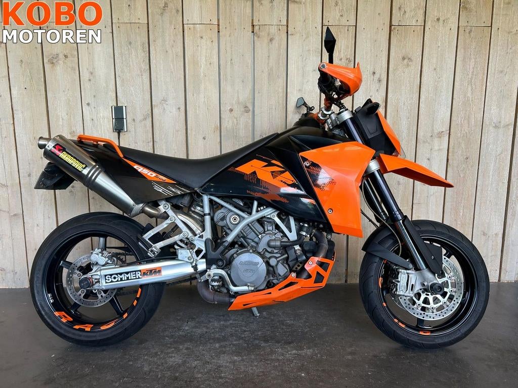 KTM 950 SUPERMOTO (bj 2005), Motoren, Motoren | KTM, 2 cilinders, KTM, Motorrijbewijs A, Bedrijf