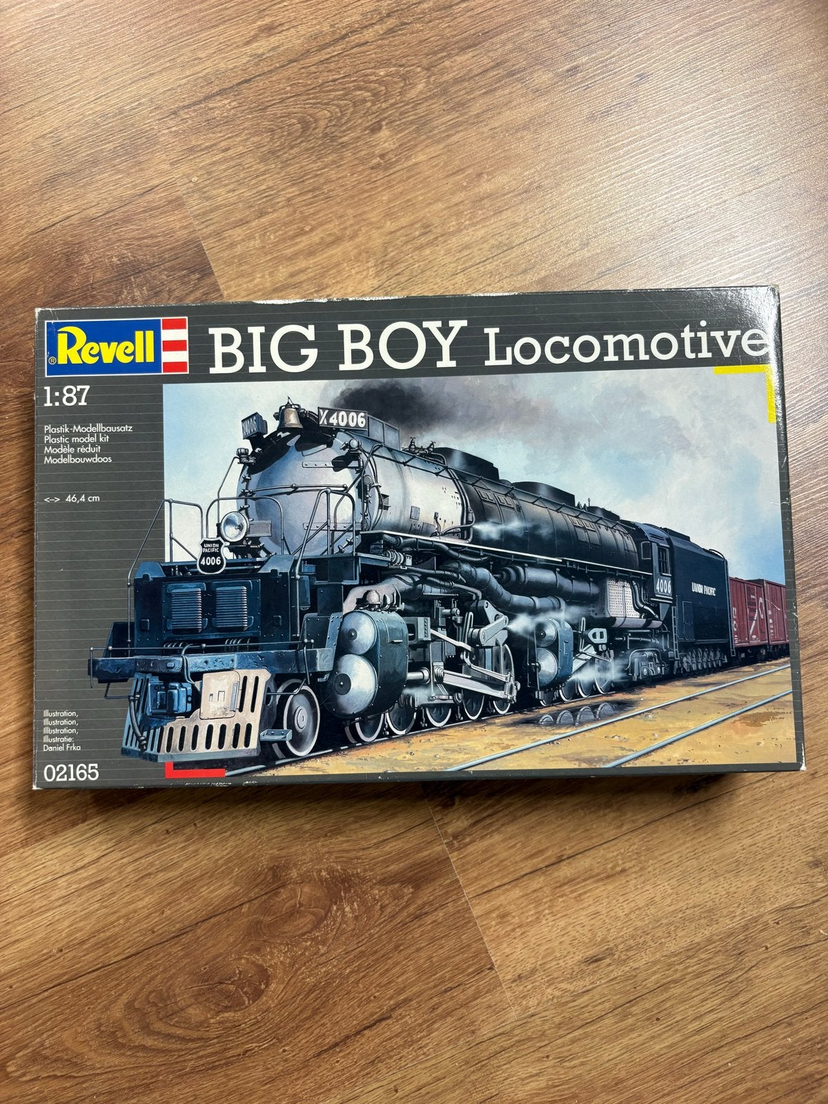 Revell Big Boy Locomotief Modelbouwdoos 1:87, Hobby en Vrije tijd, Modeltreinen | H0, Nieuw, Ophalen, Overige merken, Gelijkstroom