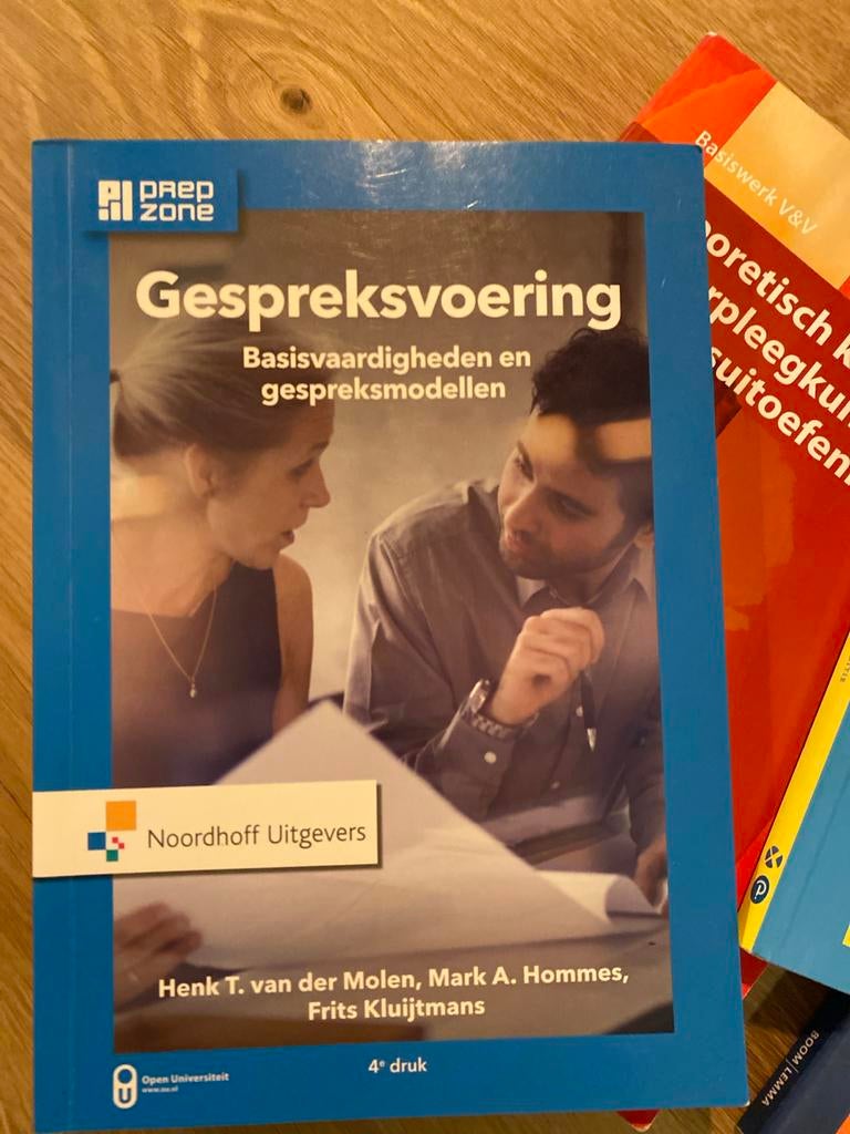 Gespreksvoering: basisvaardigheden en gespreksmodellen, Boeken, Studieboeken en Cursussen, Ophalen of Verzenden, Gamma, Zo goed als nieuw