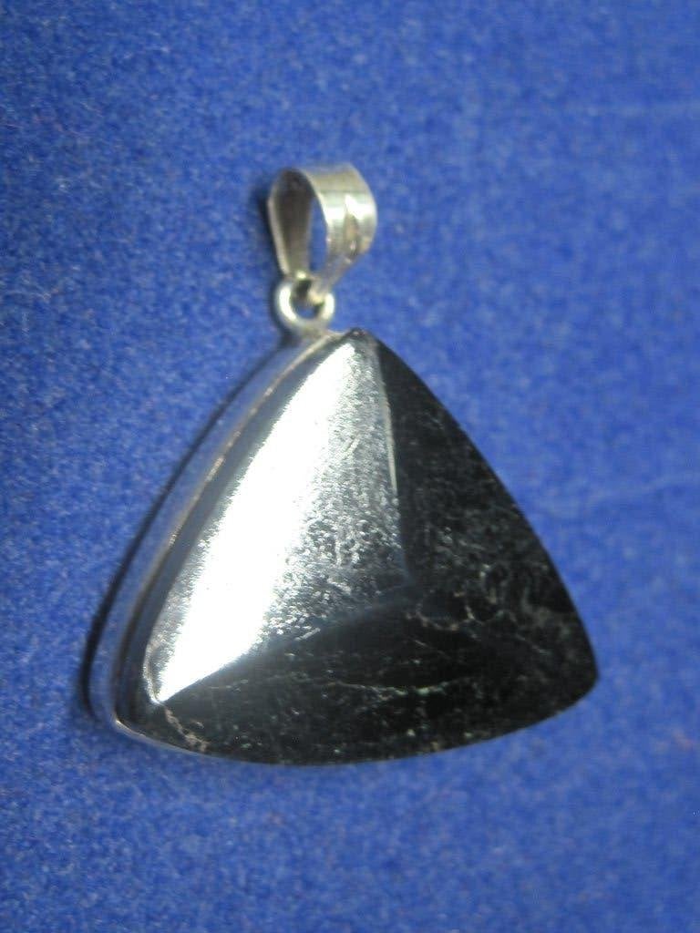 Hanger met Natuurlijke toermalijn zilver 925, Ophalen, Zwart, Zo goed als nieuw, Met edelsteen