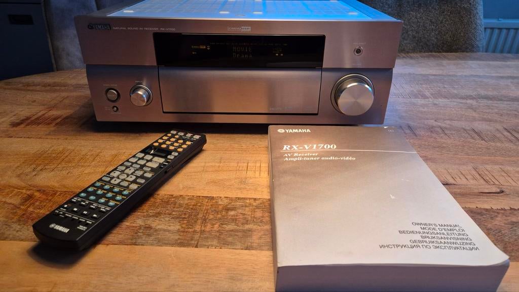 Yamaha RX-V1700 7-kanaals AV-receiver, Audio, Tv en Foto, Versterkers en Receivers, Ophalen, Gebruikt, Yamaha, 120 watt of meer