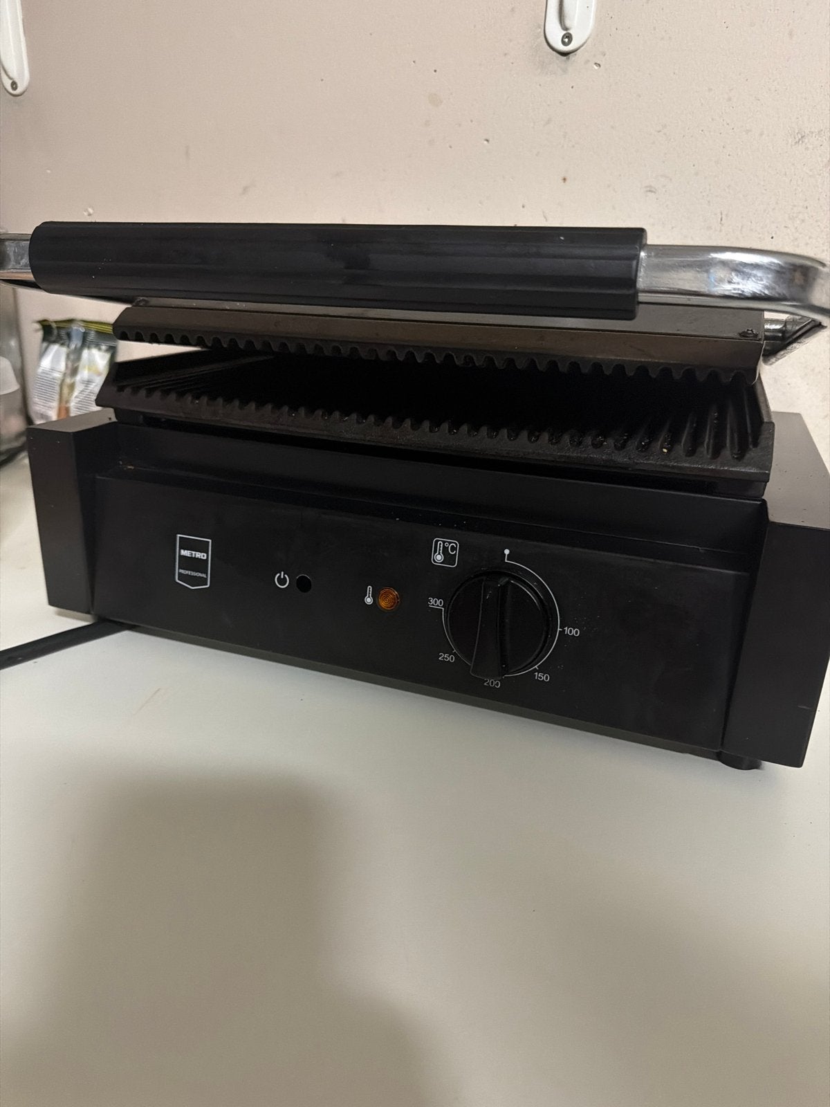 Metro Contactgrill - Professionele Grillplaat, Witgoed en Apparatuur, Ophalen of Verzenden, Gebruikt