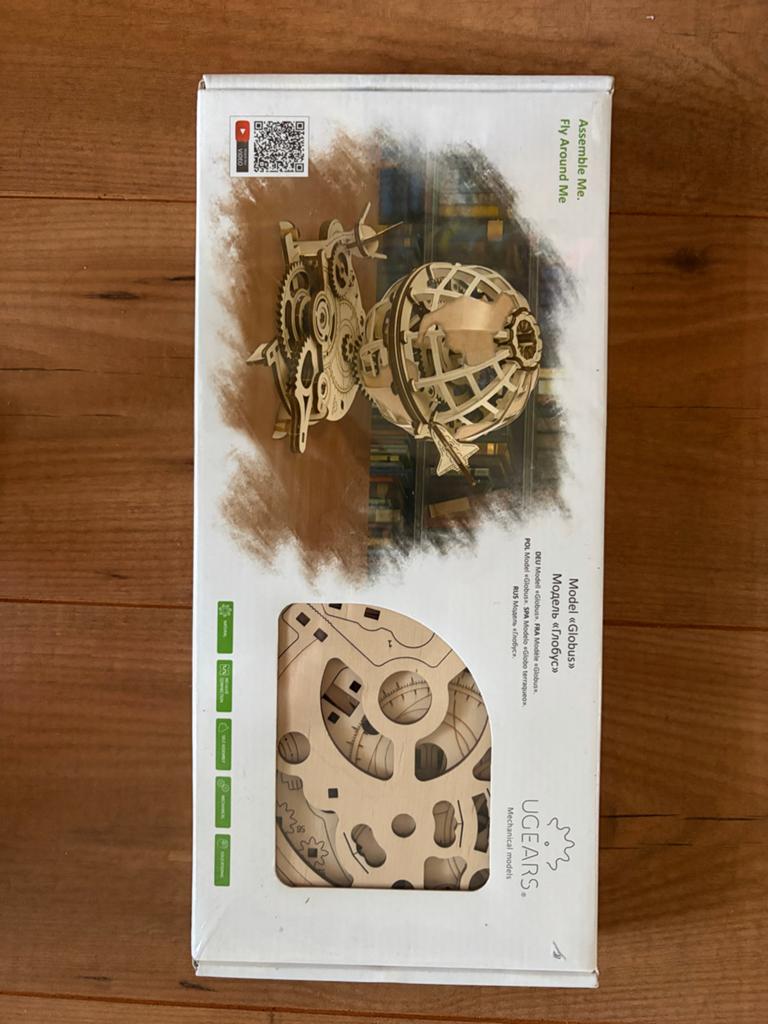 UGEARS Model Globus - Ongeopend Bouwpakket, Ophalen of Verzenden, Nieuw, Bouwen