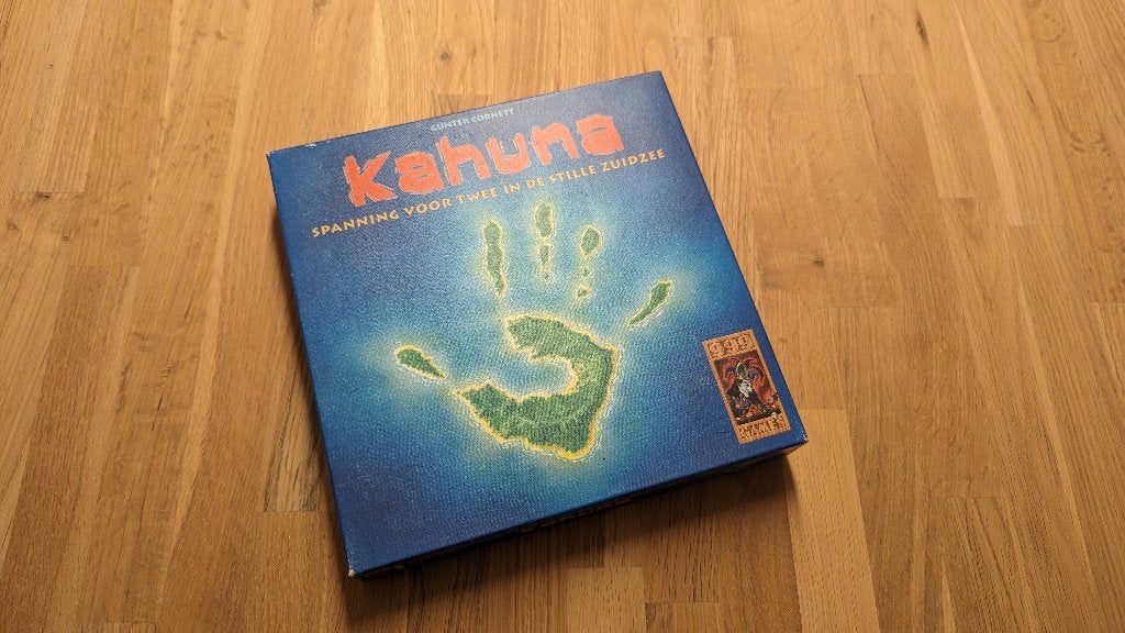 Kahuna spanning voor twee in de stille zuidzee spel, Ophalen of Verzenden, Zo goed als nieuw, 999 Games