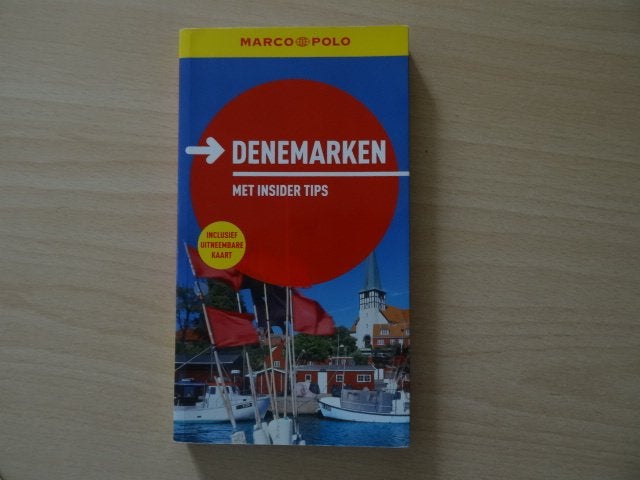 marco polo reisgids Denemarken + de wegenkaart, Boeken, Europa, Ophalen of Verzenden, Zo goed als nieuw, Reisgids of -boek