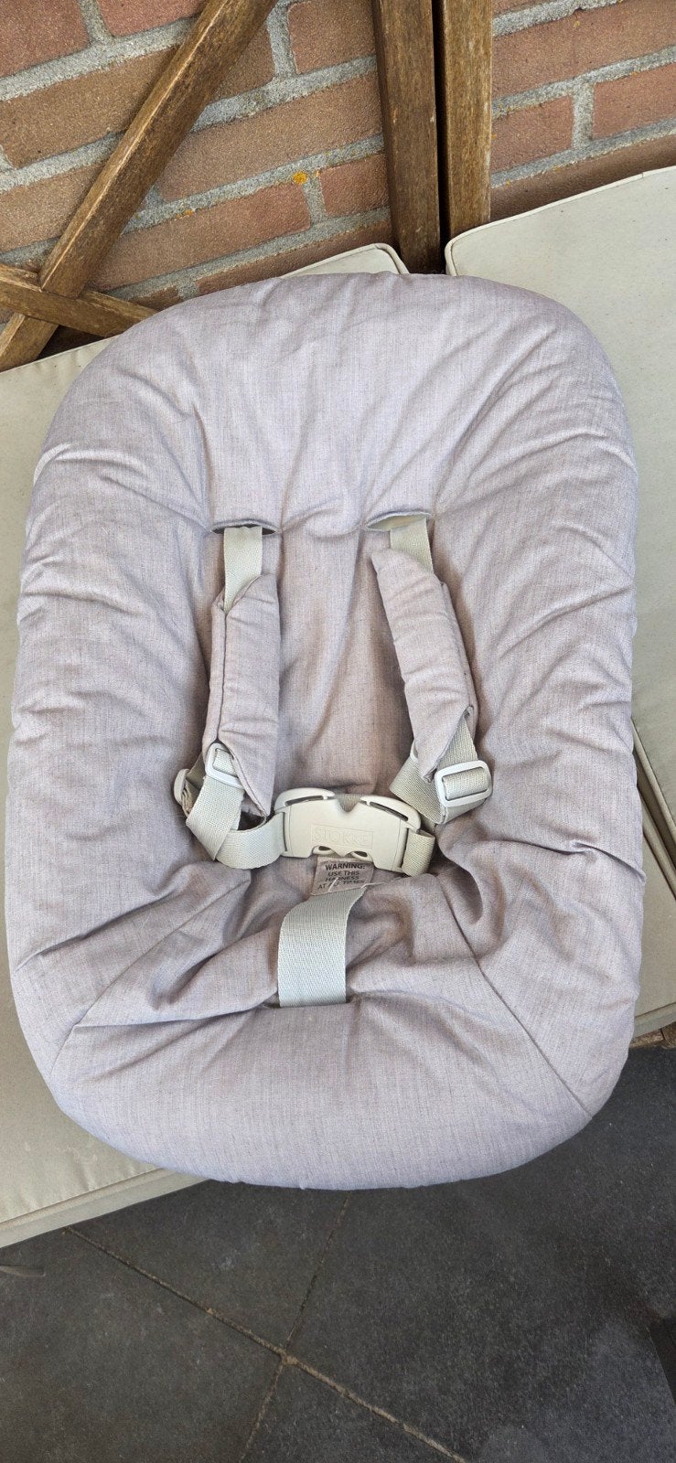 Stokke Tripp Trapp Newborn zitje, Ophalen, Gebruikt, Overige typen, Gordel(s)