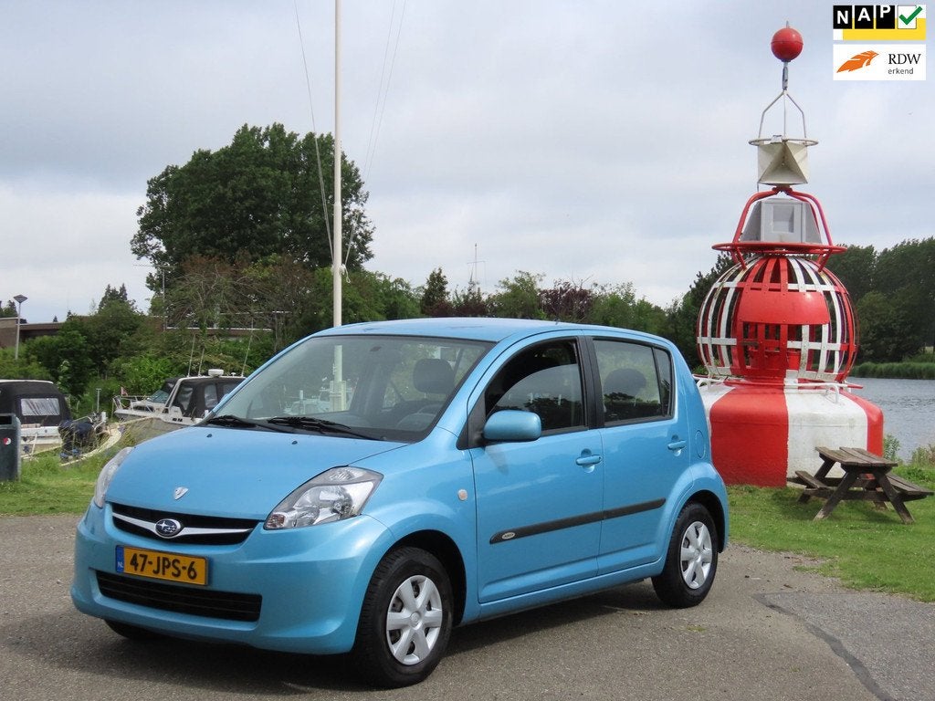 Subaru Justy 1.0 Comfort *Airco *Nette auto !, Justy, Stof, Gebruikt, Blauw