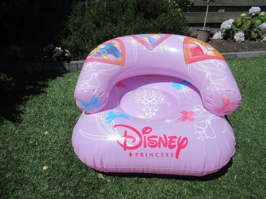 Opblaasstoel Disney/ Prinsessen, Kinderen en Baby's, Ophalen of Verzenden, Gebruikt