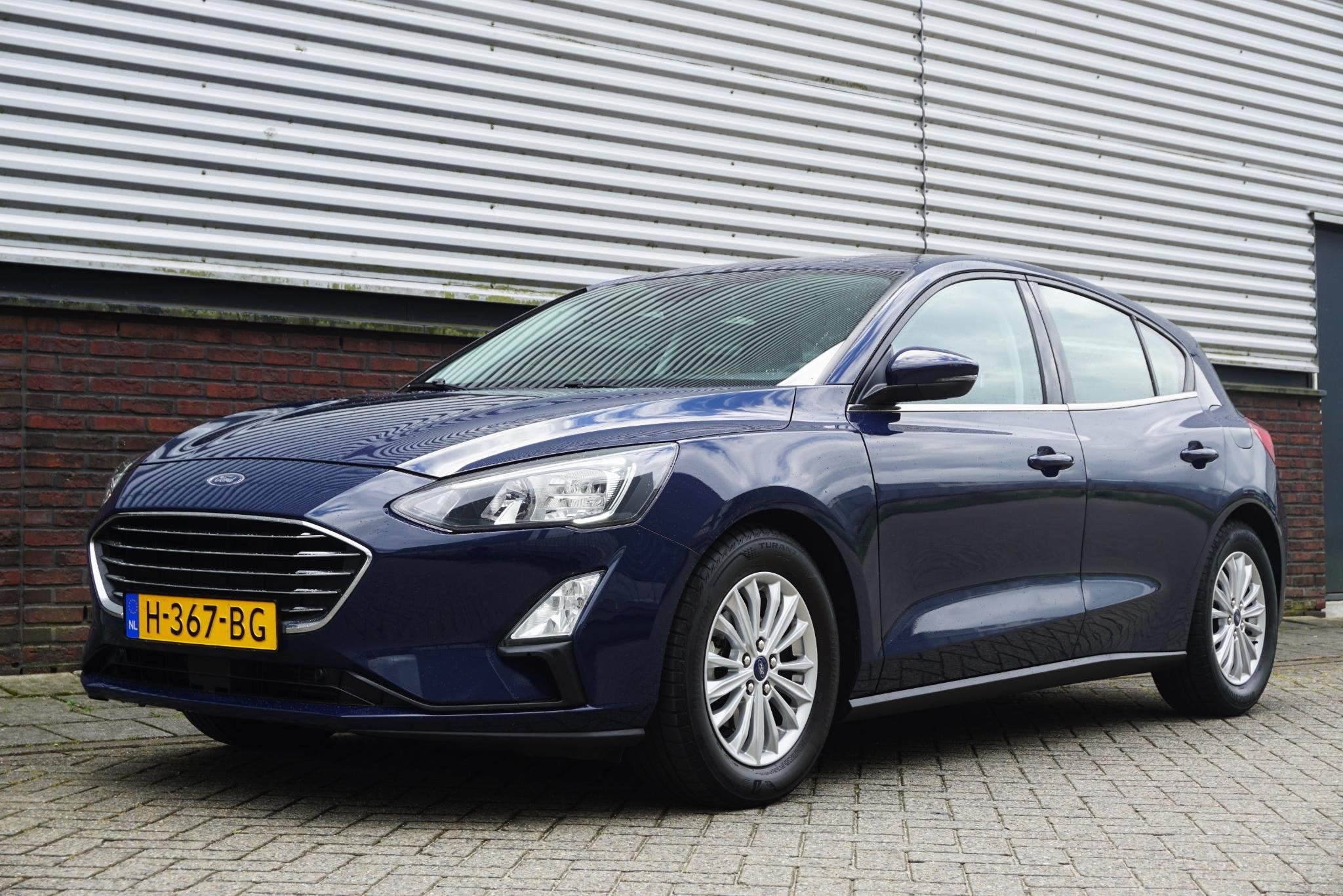 Ford Focus 1.0 EcoB.125PK Titanium Business/1e Eigenaar/ 100, Gebruikt, Euro 6, Blauw, Origineel Nederlands