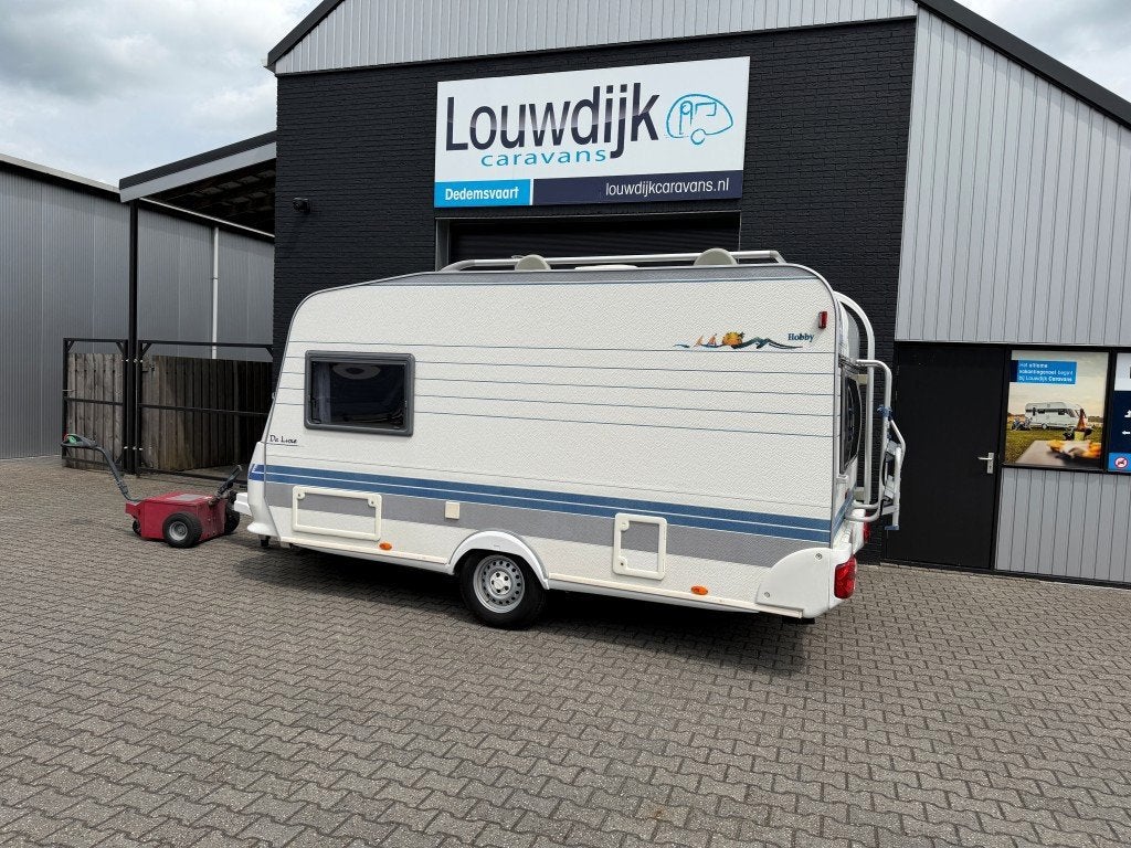 HOBBY De Luxe 400 KB ’02 (Stapelbed, 825kg), Hobby, Overige typen, Bedrijf, 750 - 1000 kg