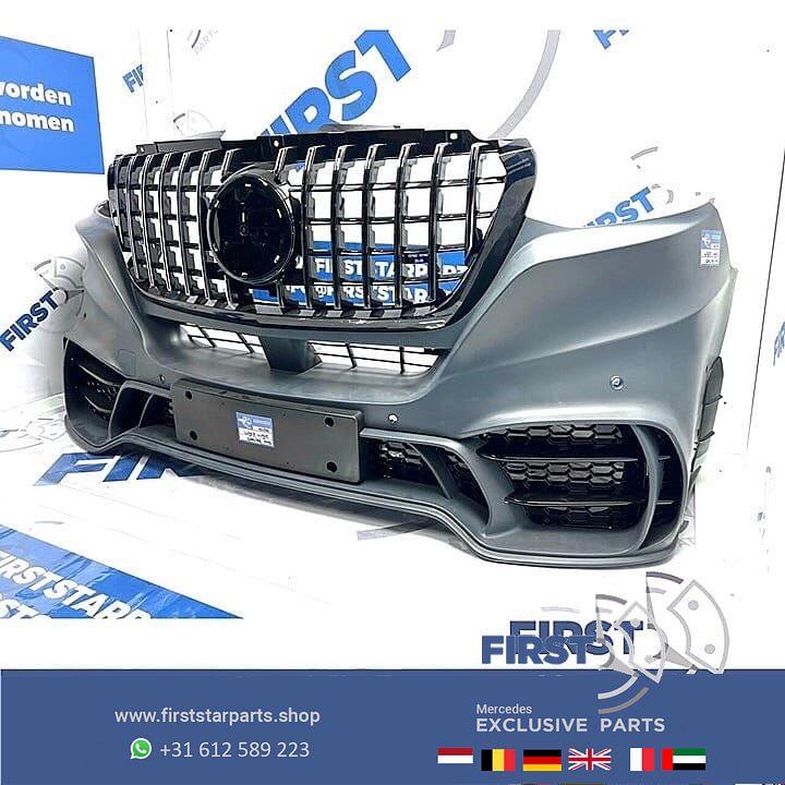 W907 AMG KEGGER PETRONAS EDITION BUMPER Mercedes SPRINTER W9, Gebruikt, -, Voor, Ophalen of Verzenden