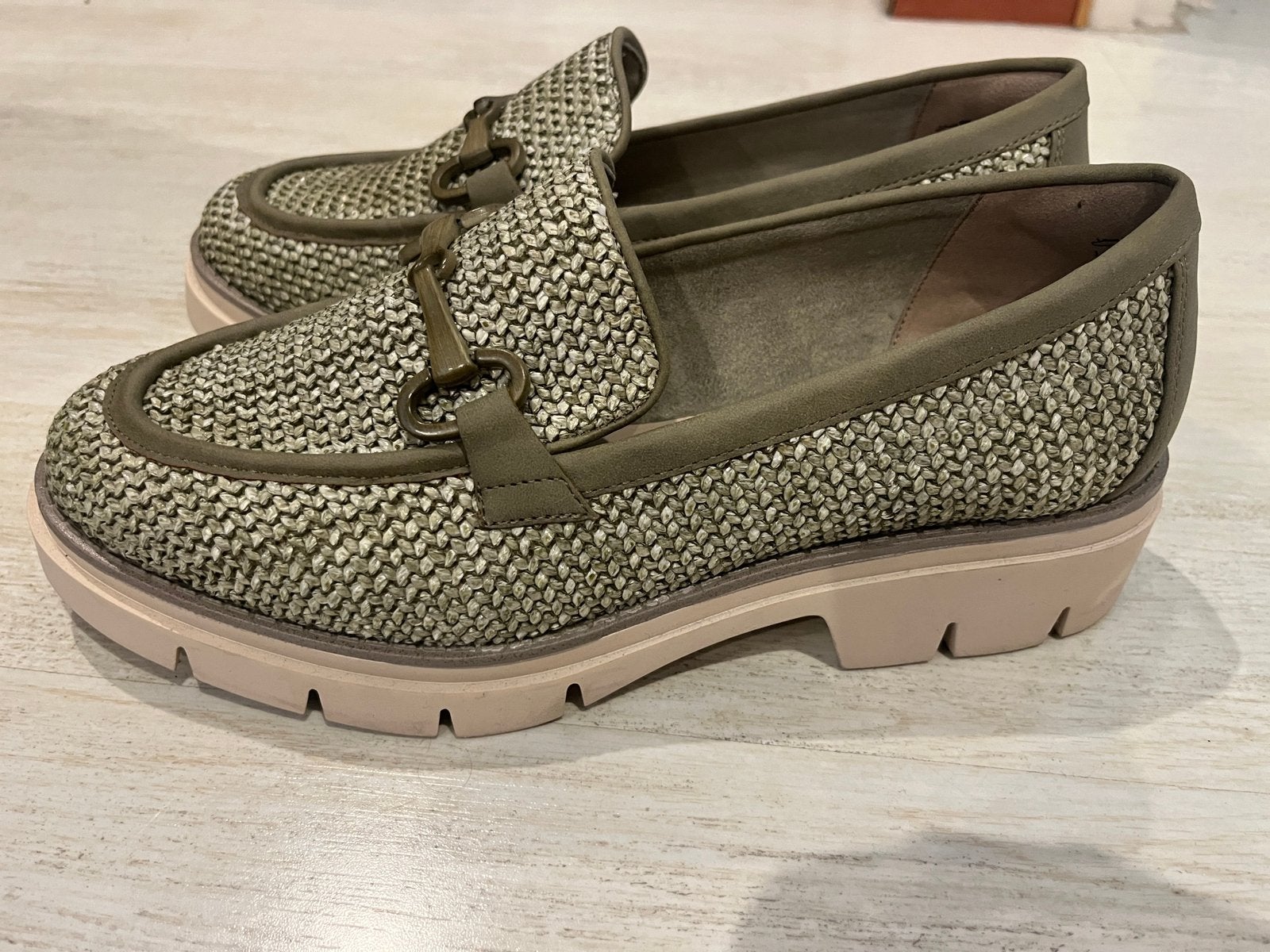 Tamaris schoenen, Ophalen, Instappers, Nieuw, Groen