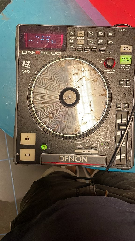 Denon dn s3000, Ophalen, Gebruikt