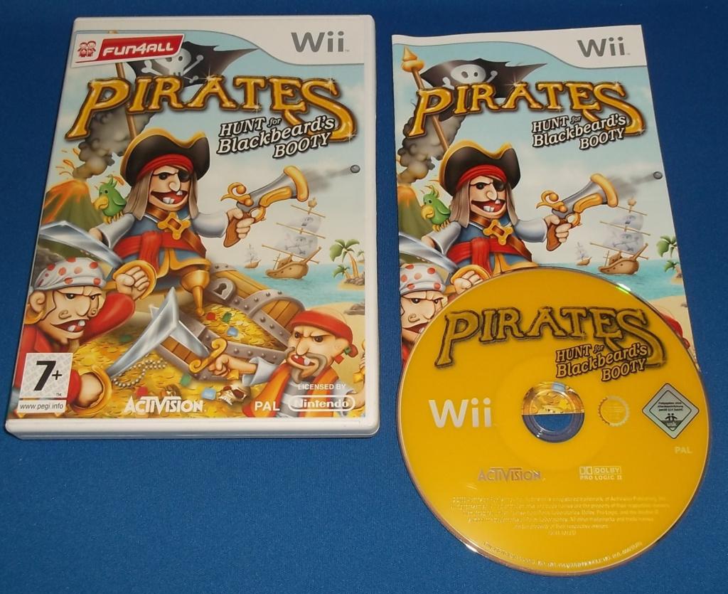 Pirates Hunt For Blackbeard's Booty (Nintendo Wii), Gebruikt, Verzenden, Overige genres, 3 spelers of meer