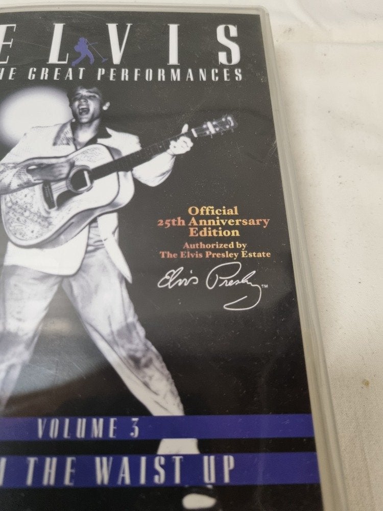 videoband elvis the great performances, Cd's en Dvd's, VHS | Film, Ophalen of Verzenden