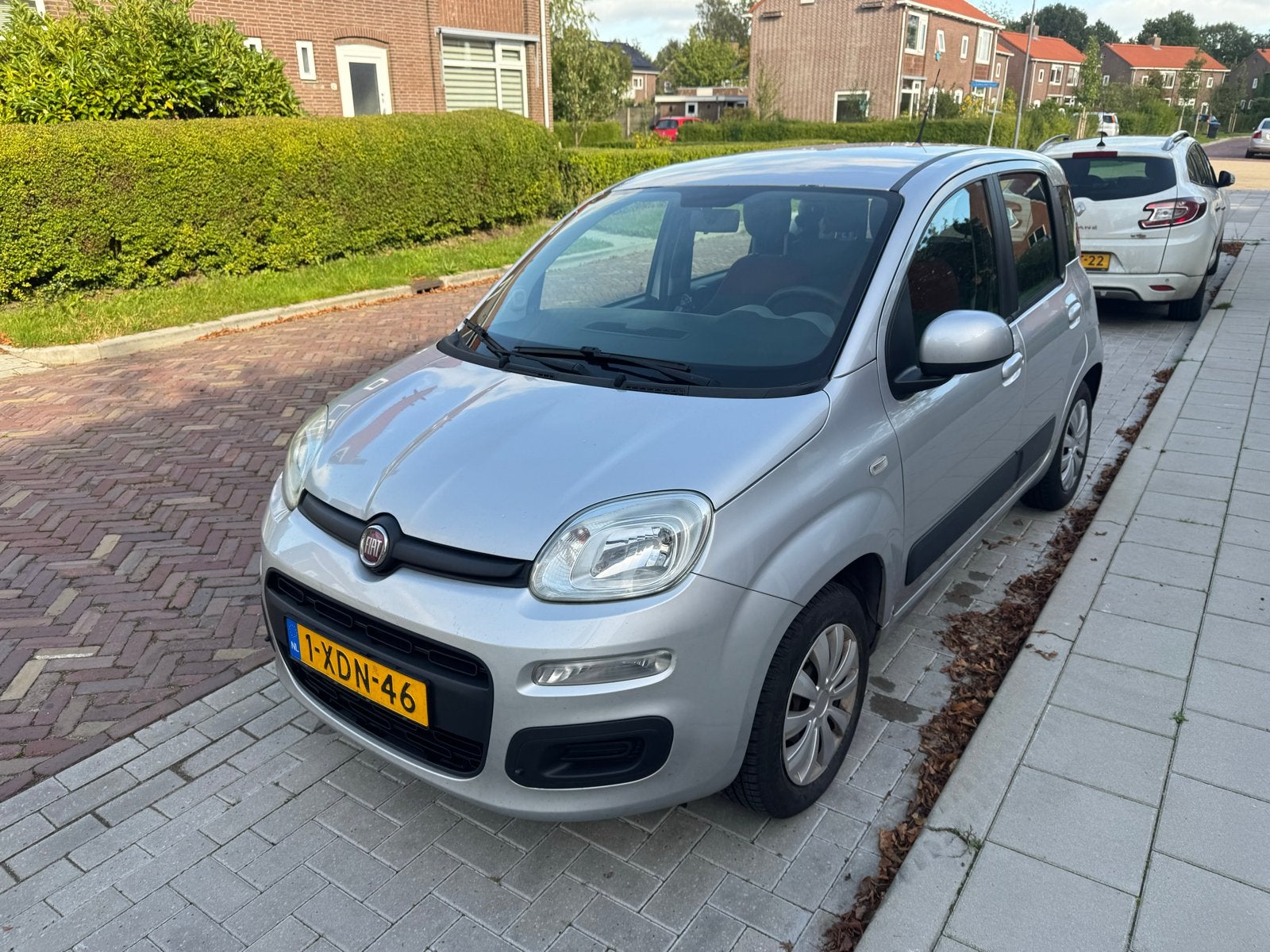 Fiat Panda 0.9 Twinair 2014 Grijs APK 09/2027, Auto's, Voorwielaandrijving, Dealer onderhouden, 31 €/maand, Panda
