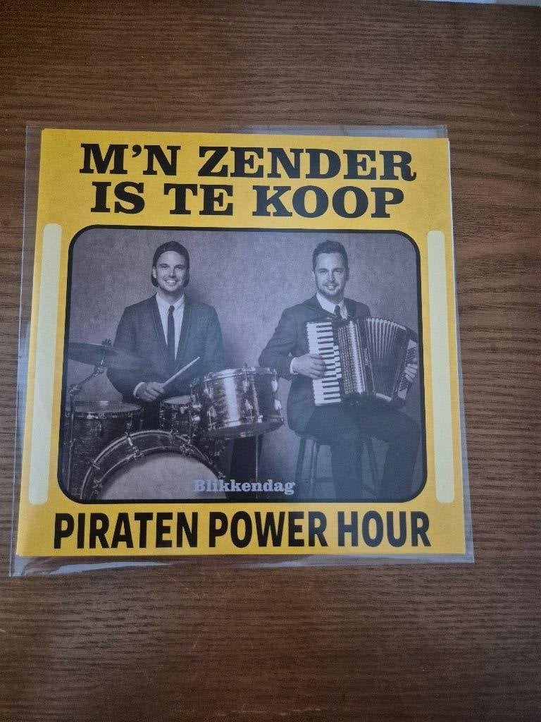 Piraten Power Hour, Ophalen of Verzenden, Zo goed als nieuw, 7 inch, Levenslied of Smartlap