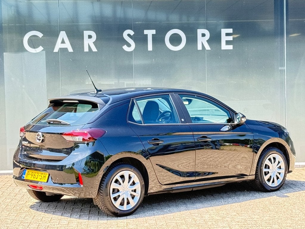 Opel Corsa-e Edition 50 kWh 92% CARPLAY|Rijassistent|Cruise, Auto's, Opel, 330 km, Gebruikt, Zwart, Zwart