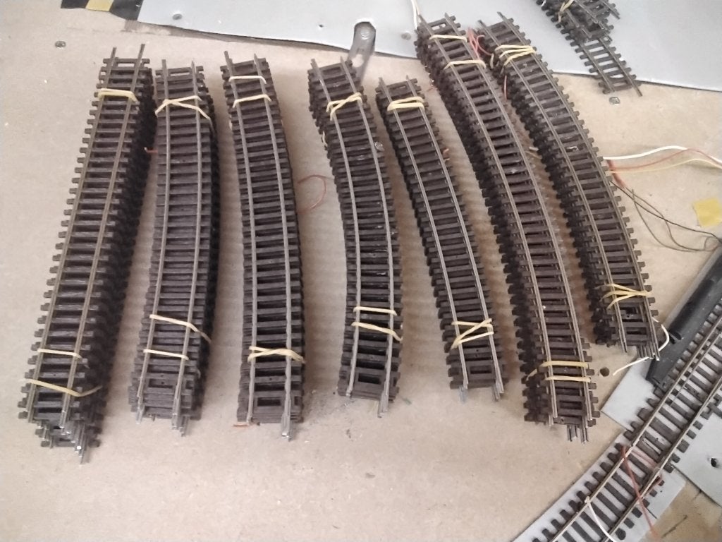 Div roco line rails, Gebruikt, Gelijkstroom, Rails, Ophalen of Verzenden