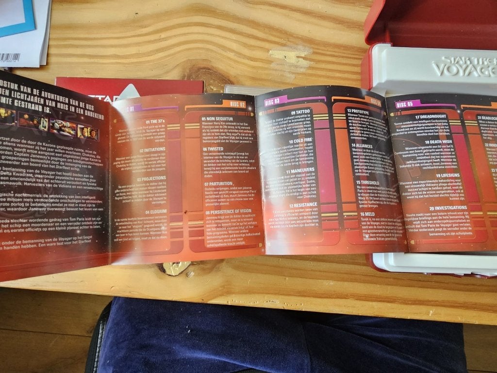 Star Trek Voyager dvd box seizoen 2, Cd's en Dvd's, Dvd's | Tv en Series, Science Fiction en Fantasy, Ophalen of Verzenden, Zo goed als nieuw