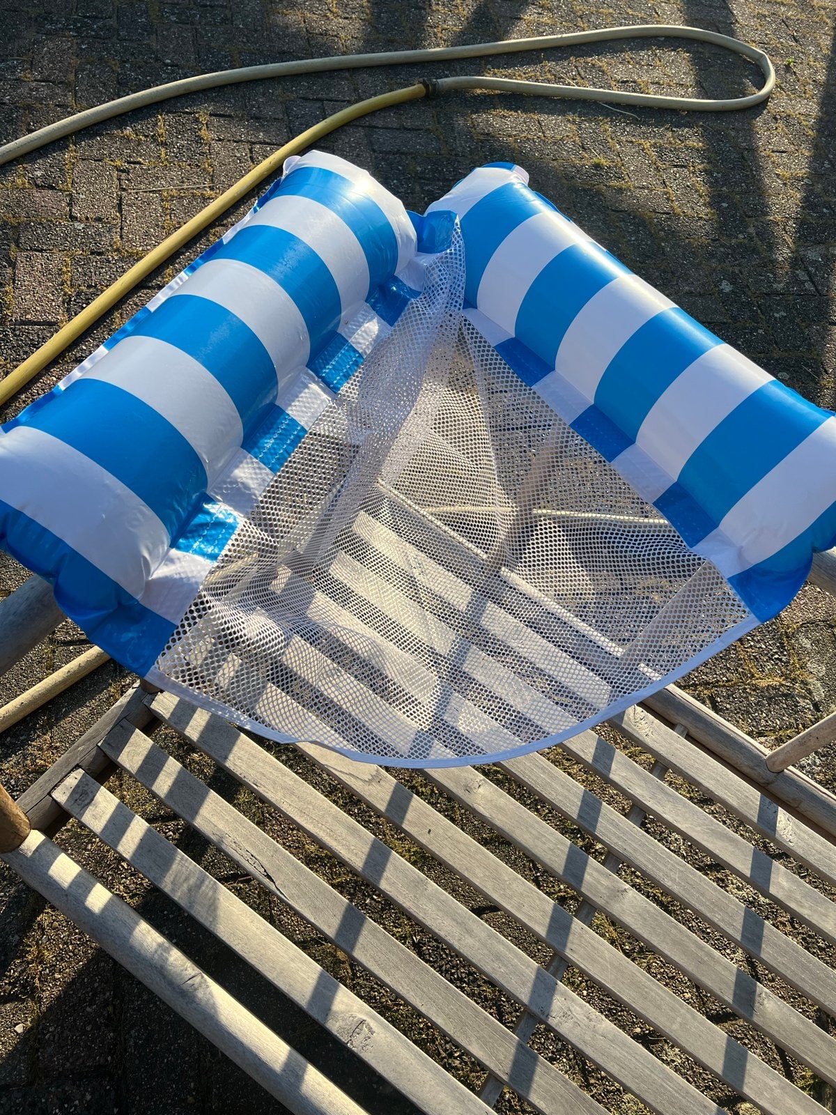 Nieuwe 3-delige Zwembad Hangmat Set met Pomp, Ophalen of Verzenden, Nieuw, Overige typen