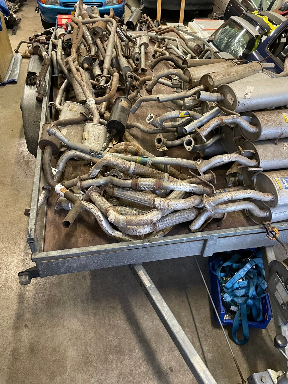 Toyota oldtimer uitlaten carina corolla hiace corona tercel, Auto-onderdelen, Ophalen of Verzenden, Nieuw, Toyota
