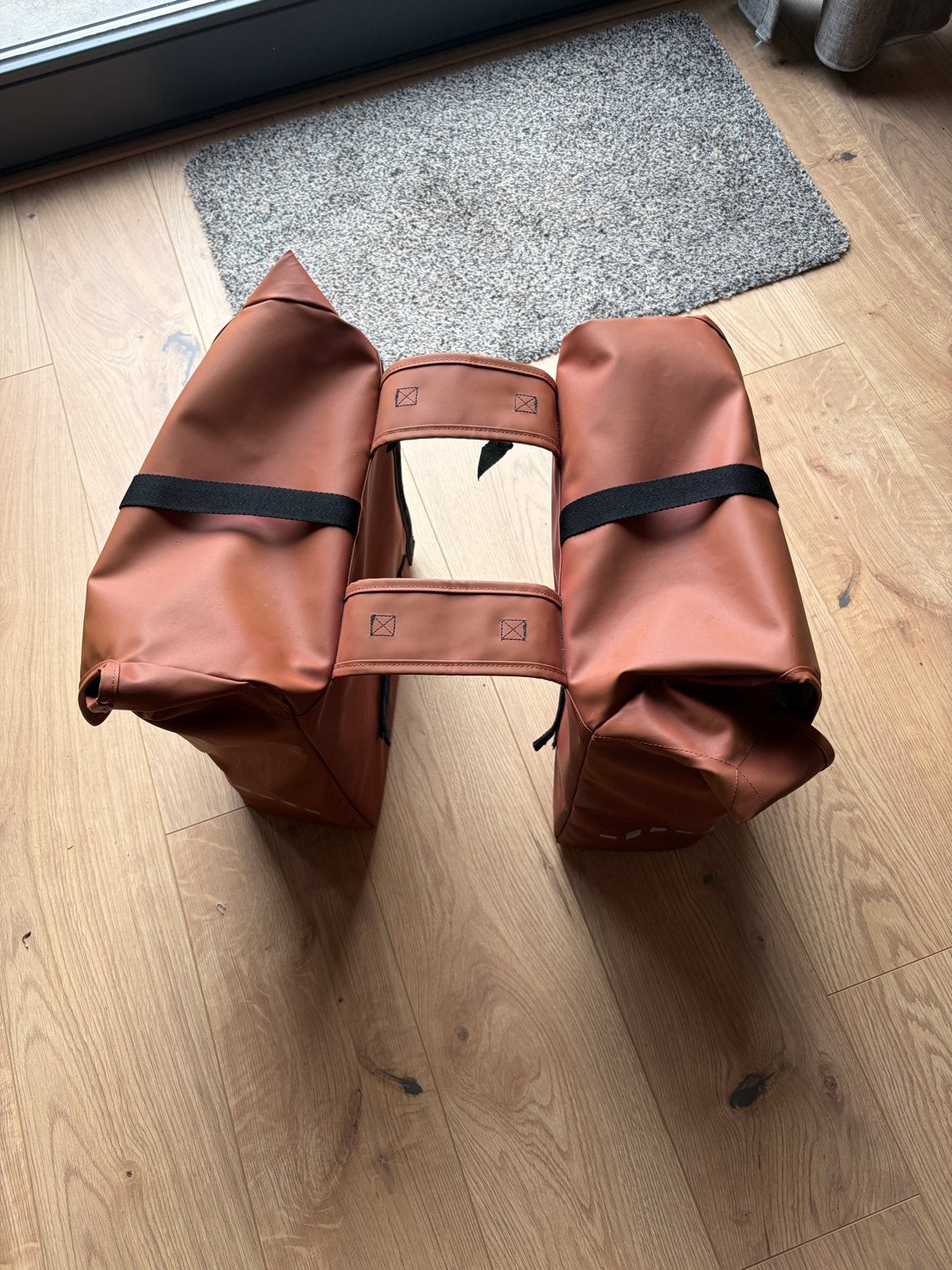 New Looxs Dubbele Fietstas Odense Double 39L, Ophalen, Gebruikt