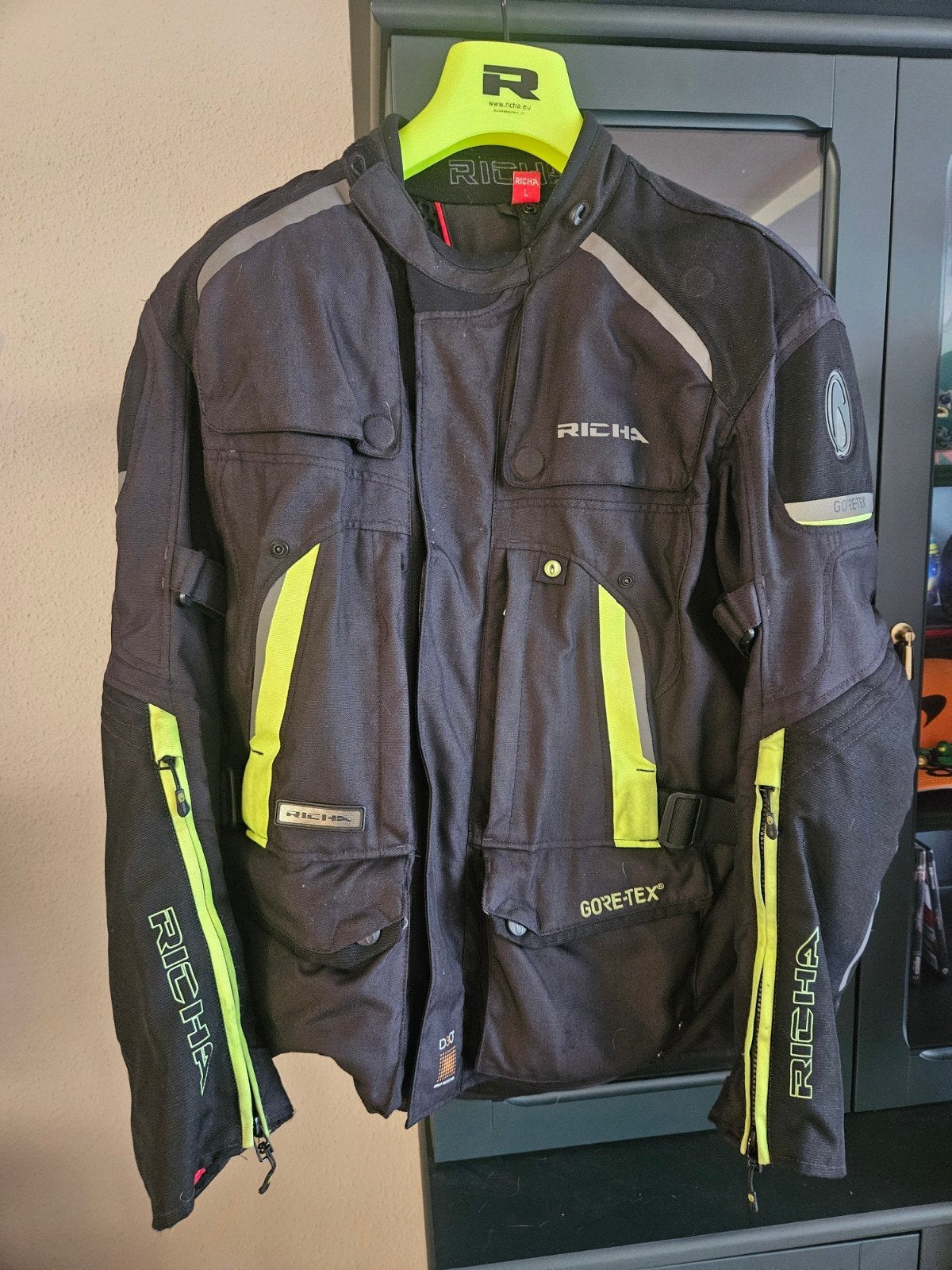 Motorpak Richa L 4-seizoenen Goretex thermo, Motoren, Ophalen of Verzenden, Richa, Tweedehands, Heren