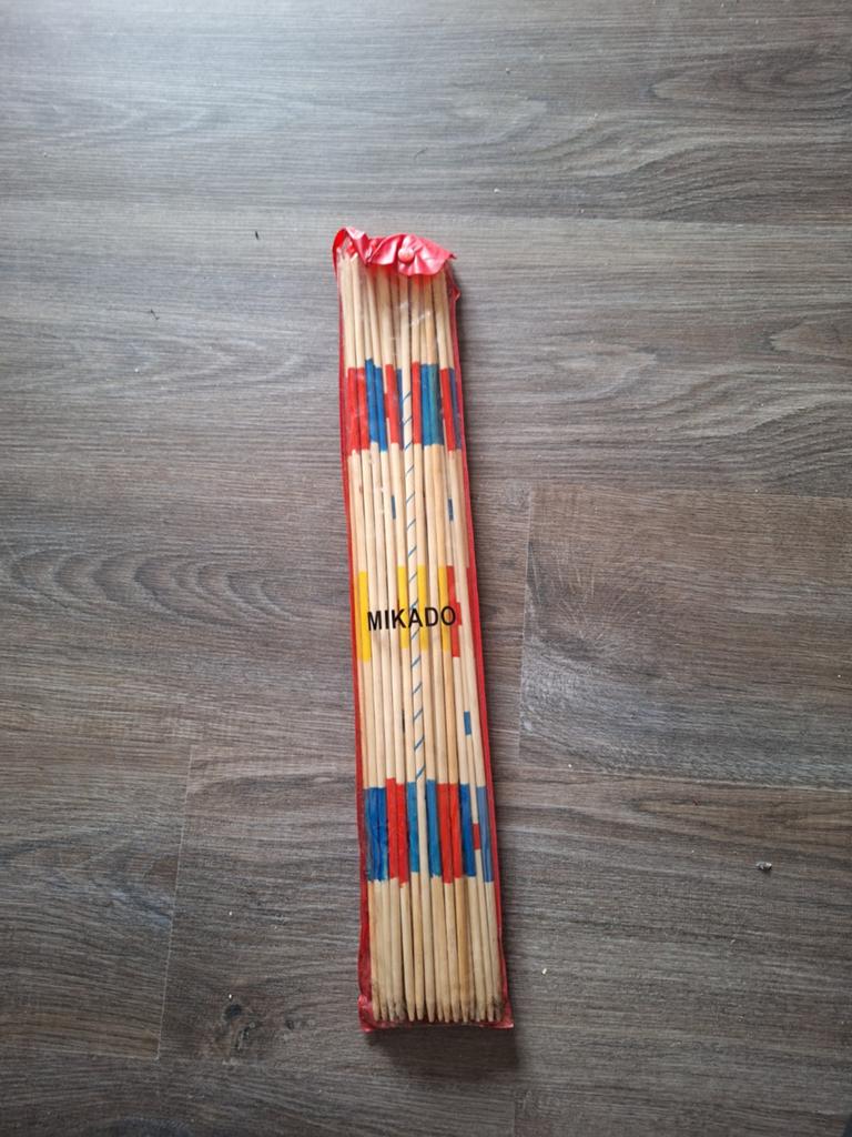 Mikado, Hobby en Vrije tijd, Gezelschapsspellen | Bordspellen, Ophalen of Verzenden