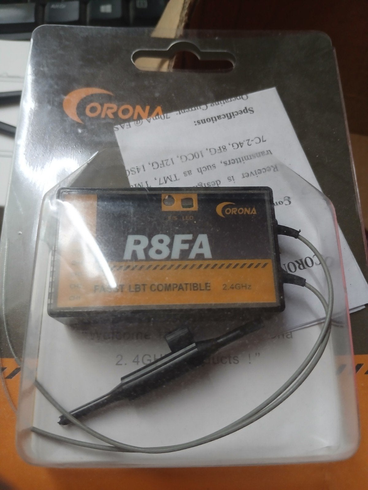 3x corona fasst ontvangers futaba compatible, Ophalen of Verzenden, Nieuw