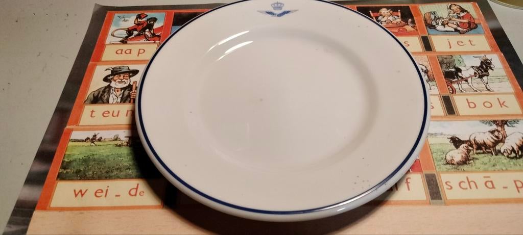 Vintage bord Koninklijke luchtmacht., Ophalen of Verzenden, Gebruikt, Overige typen