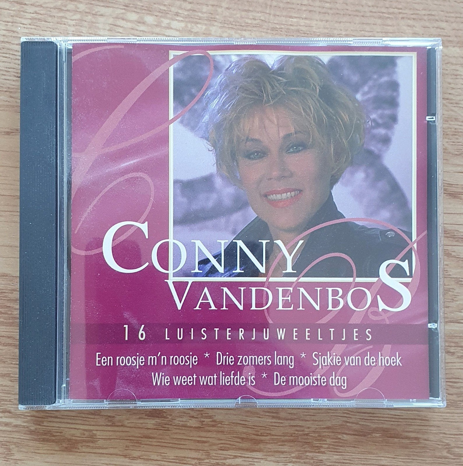 Conny Vandenbos - 16 Luisterjuweeltjes CD, Cd's en Dvd's, Cd's | Nederlandstalig, Ophalen of Verzenden