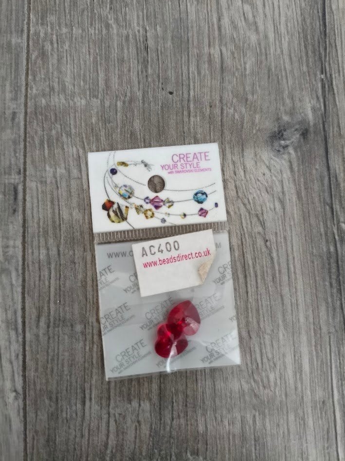 Nieuw Swarovski hartjes bedels ( Beads Direct ), Overige merken, Overige materialen, Nieuw, Ophalen of Verzenden