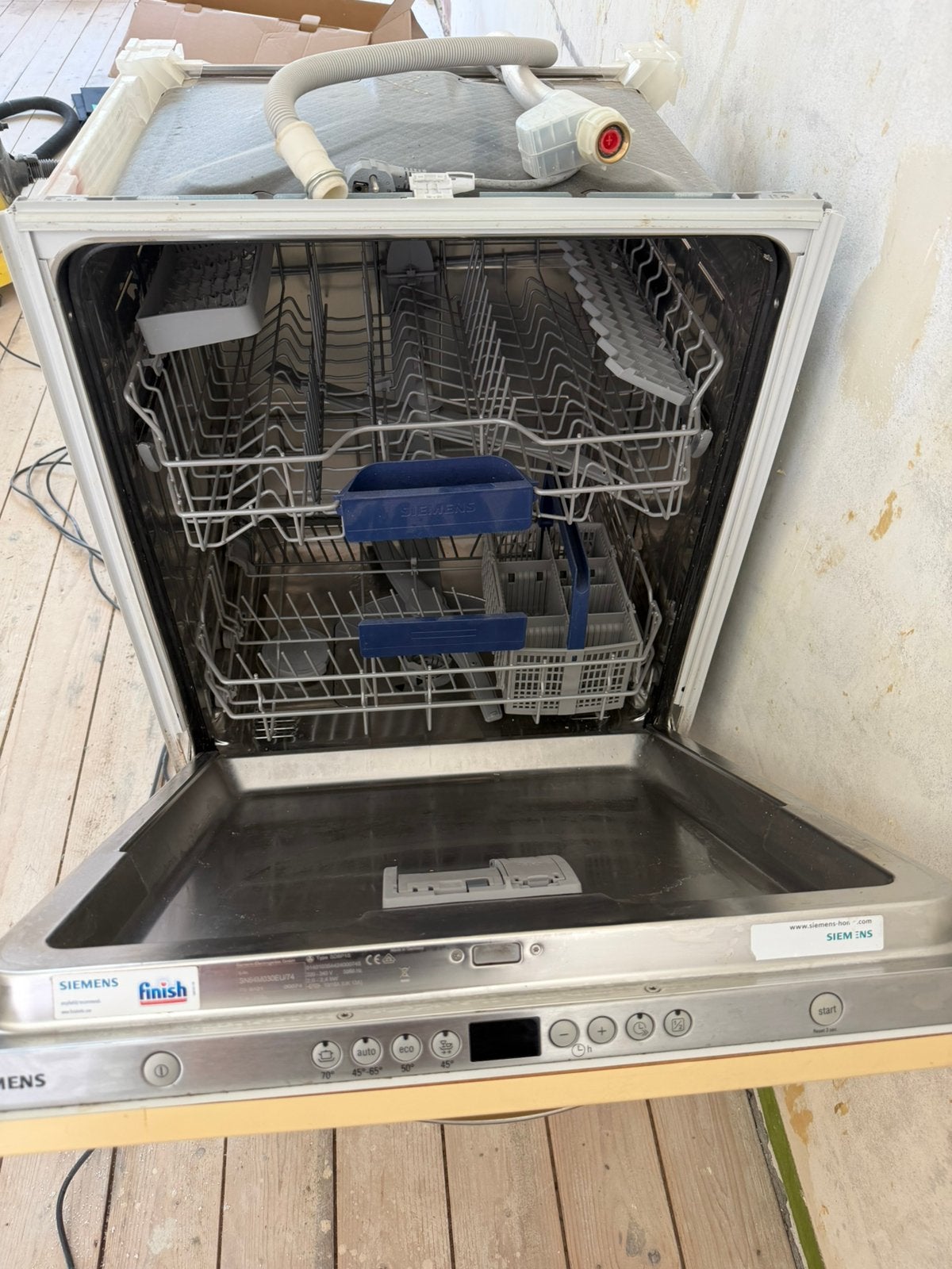 Siemens inbouwvaatwasser t.e.a.b., Ophalen, Gebruikt, Inbouw, Minder dan 85 cm