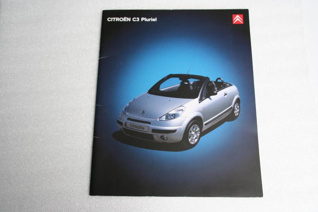 Folder Citroen C3 Pluriel + techninfo+prijs (01-2005) (48), Ophalen of Verzenden, Nieuw, Citroën